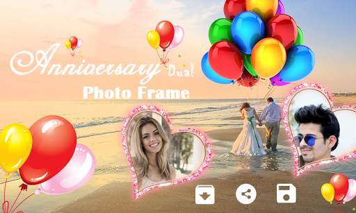 Anniversary Dual Photo Frame скриншот 1