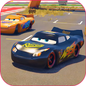 Mcqueen Cars Superhero Lightning Race icon