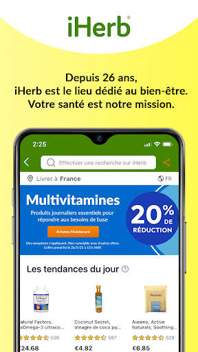 iHerb screenshot 1