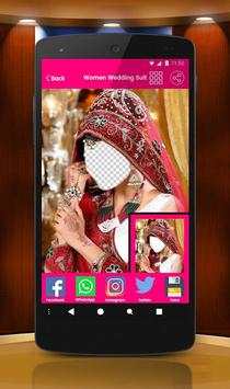 Women wedding photo suit |  photo editor screenshot 4