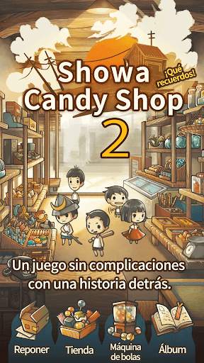 Juego que llega más al corazón, Showa Candy Shop 2 screenshot 1