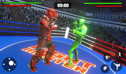 Robot Ring Fighting SuperHero Robot Fighting Game screenshot 7