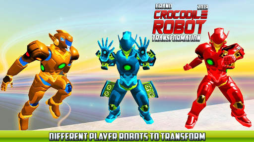 Real Robot Crocodile Transformation Fight screenshot 3