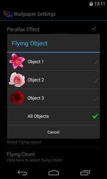 Flowers Live Wallpaper screenshot 4