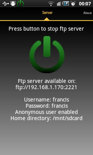 Ftp Server Pro TV screenshot 2