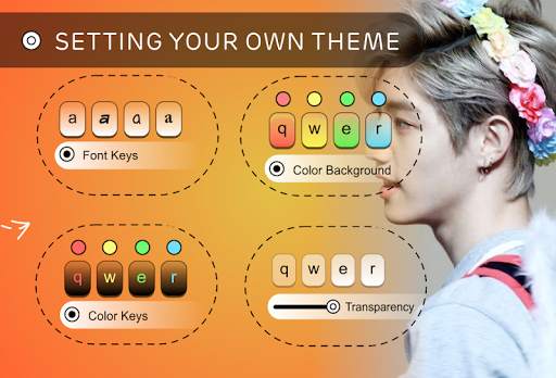 Mark Tuan GOT7 Keyboard Theme screenshot 3