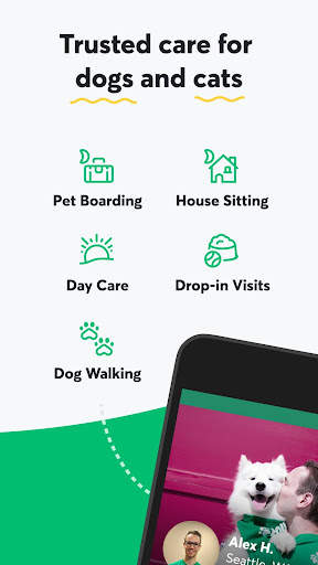 Rover - Dog Boarding & Walking 1 تصوير الشاشة