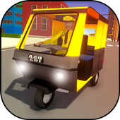 Tuk Tuk Rikshaw Virtual City Simulator Game icon