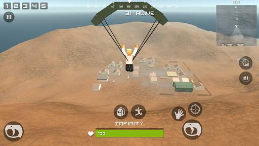 Craft Battle Royale FPS Free shooting games screenshot 3