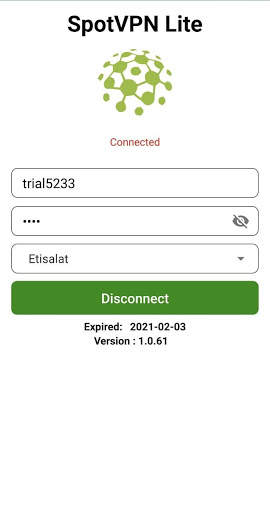 SpotVPN Lite screenshot 1