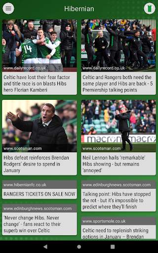SFN - Unofficial Hibernian Football News screenshot 5
