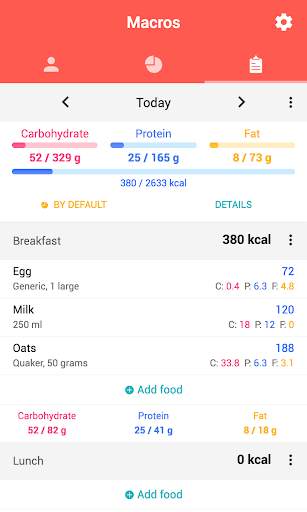 Macros - Calorie Counter screenshot 1