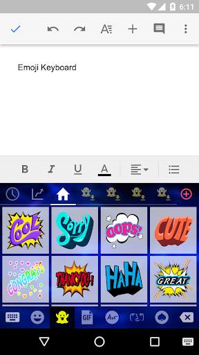 Neon Smoke Emoji Gif Keyboard Wallpaper screenshot 4
