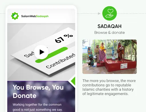 SalamWeb: Browser for Muslims, Prayer Time & Qibla screenshot 5