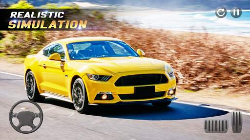 Mustang 3d Car Racing Simulator screenshot 3