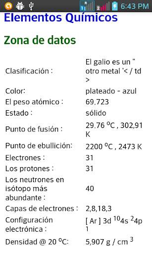 diccionario Quimica скриншот 3