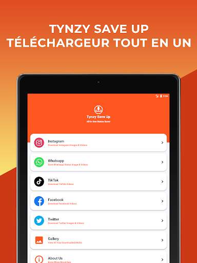 Tynzy Save Up - Enregistreur de statut tout en un screenshot 12