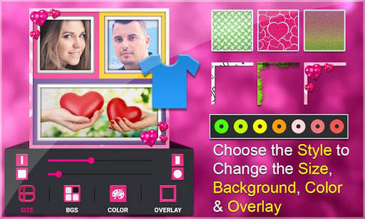 love collage photo frames screenshot 4