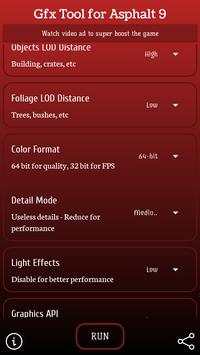 GFX TOOL FOR ASPHALT 9 screenshot 3