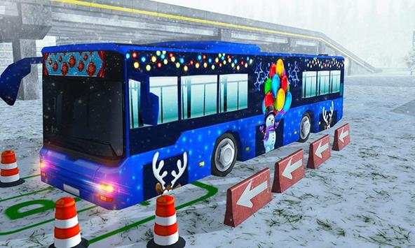 Snow Bus Parking Simulator 3D screenshot 5