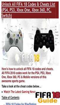 Guide for FIFA 18 screenshot 2
