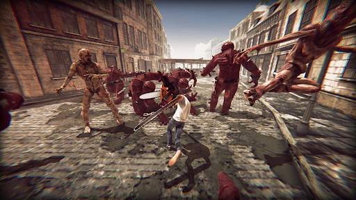 Chainsaw Man vs Zombie Fight screenshot 4