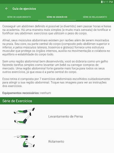 Treinos Definitivos de Abdômen screenshot 8