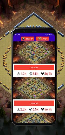 CoC Layout With Links screenshot 1