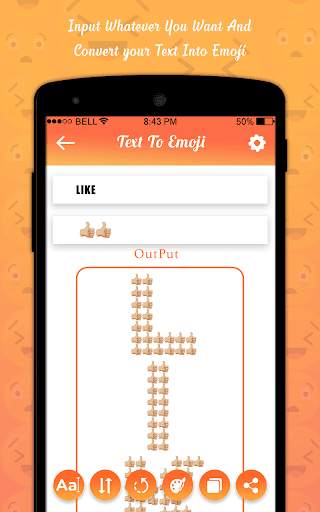 Emoji Letter Maker - Emoji Text Maker 🤩 screenshot 2