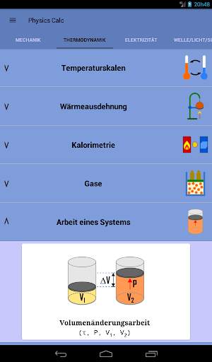 Physik Formeln - Physics Calc screenshot 10