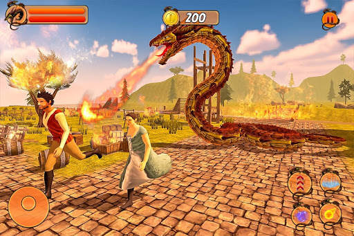 Anaconda Dragon Snake Simulator screenshot 11