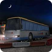 Pelatih Bus Malam Parkir 3D logo