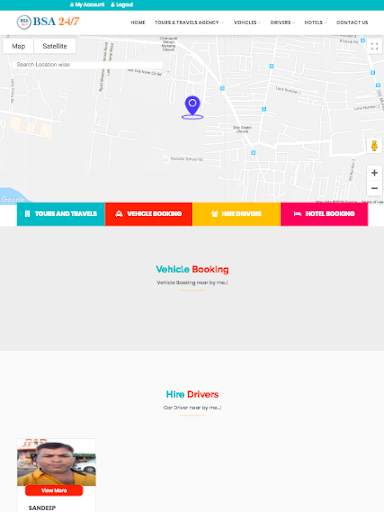 BSA247-Bus Hotels Car Online Booking Travel Agency screenshot 3