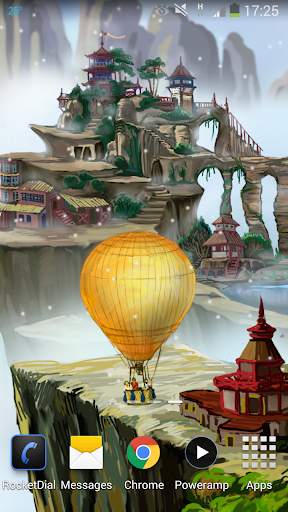 Flying World Live Wallpaper screenshot 5