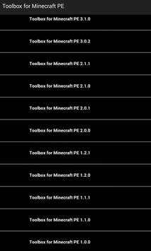 Toolbox for Minecraft PE screenshot 2