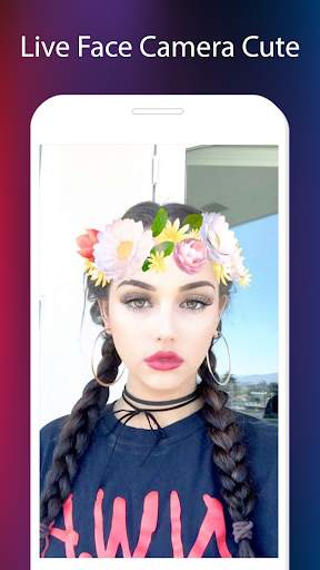 Sweet Face Cam & Sweet Sticker screenshot 2