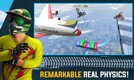 Crazy Bike Racing Stunt Game screenshot 3