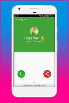 Fake Call From Tinkerbell Princess screenshot 1