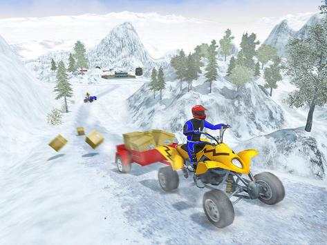 Consegna in quadriciclo fuoristrada: ATV Rider Sim screenshot 13