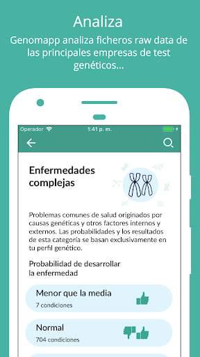 Genomapp. Exprime tu ADN. screenshot 3