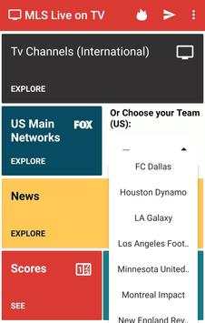 MLS Games Live on TV screenshot 2