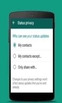 New WhatsApp Status Guide screenshot 2