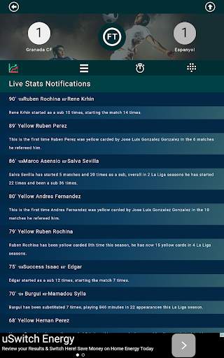 Football live scores & stats screenshot 15