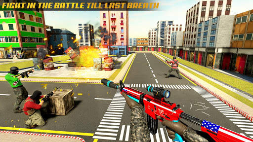 Fps Commando Shooting Strike - Gun Shooter Game screenshot 1