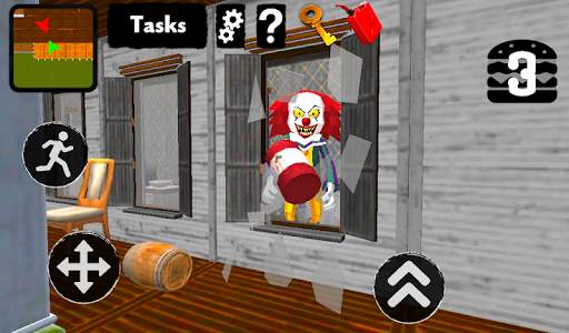 Neighbor Clown. Scary Escape 3D screenshot 8