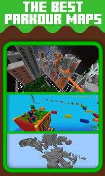 Maps for Minecraft PE Parkour screenshot 1