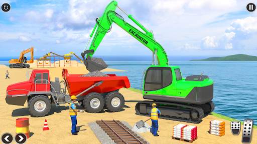 Train Track Real JCB Game screenshot 4