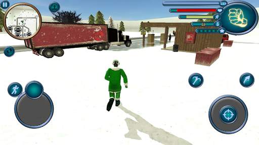 Santa Claus Rope Hero Vice Town Fight Simulator 1 تصوير الشاشة