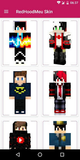 RedHoodMeu Skins for Minecraft PE screenshot 1