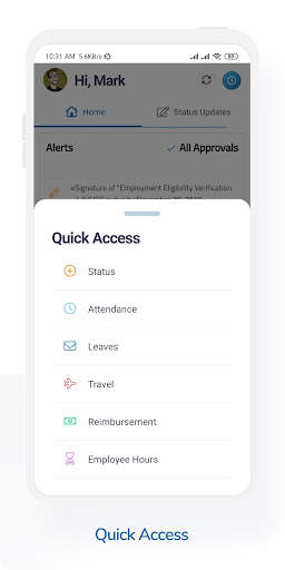 WebHR screenshot 4